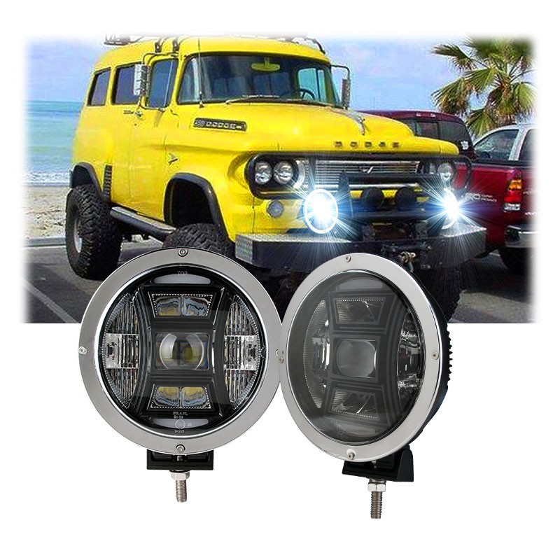 Высокомощный 70W круглый 9-дюй1